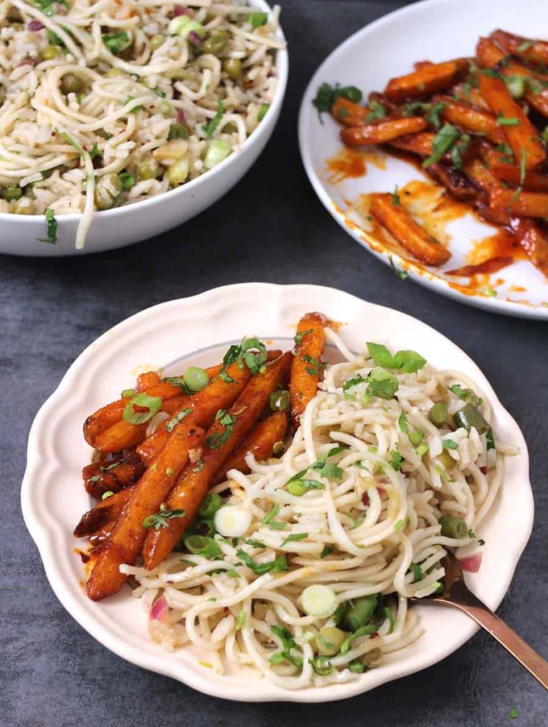 Garlic Rice Noodles | Simple Rice Noodles Recipe