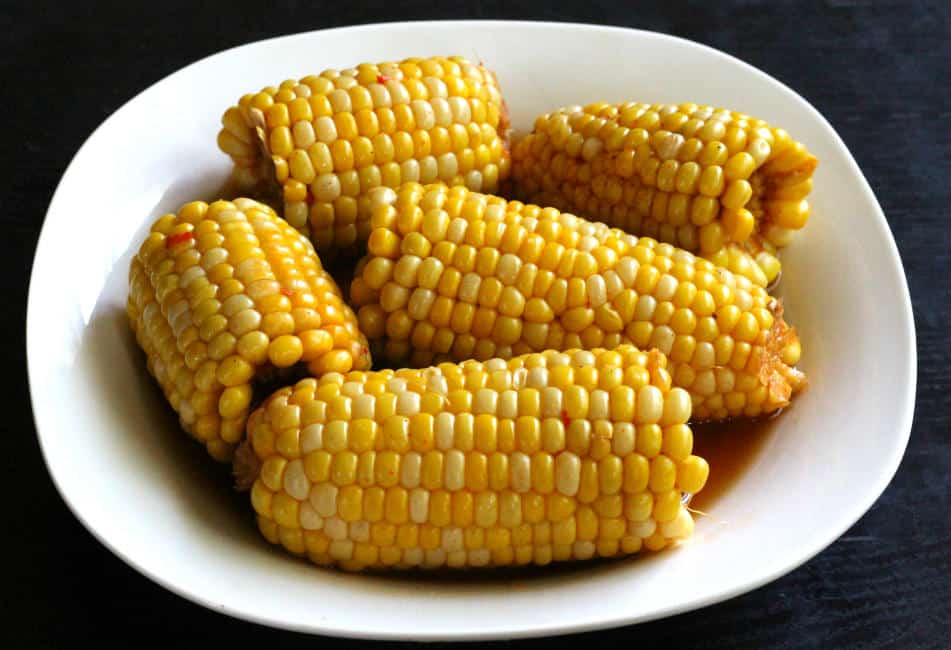 Boiled Corn With Cajun Seasoning 