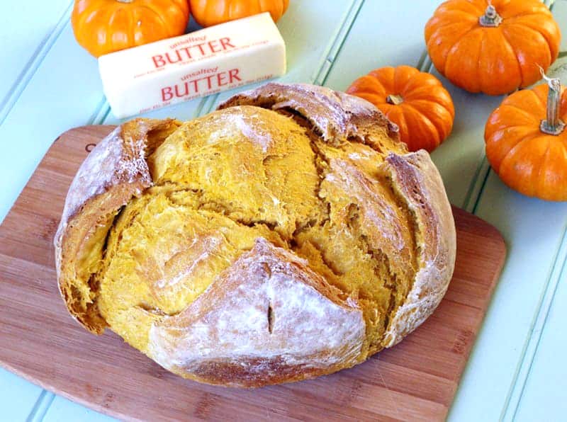 Best Pumpkin Bread Recipe (Easy, Vegan) | Rustic Pumpkin Bread with Yeast.