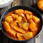 Vegan Pumpkin Coconut Curry | Konkani Dudde Khatkhato | Kaddu Ki Sabzi.
