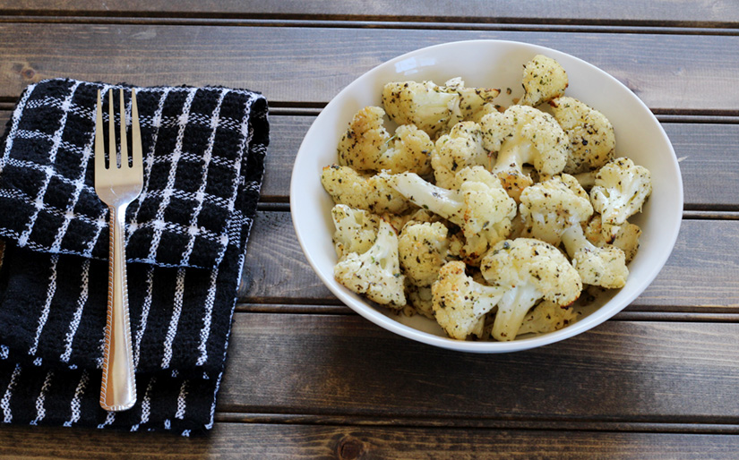 Roasted Garlic Cauliflower