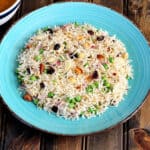 Easy Indian rice recipe | Ghee rice (restaurant style), quick lunchbox and dinner recipe ideas.
