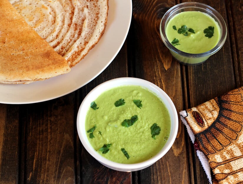 Green Coconut Chutney / Coriander Chutney / Ginger Chutney / Garlic Chutney