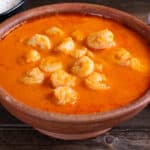 spicy Indian shrimp curry, best prawn curry recipe, sungta hinga udda in clay pot, curried shrimp
