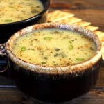 Best yellow lentil soup recipe. Indian moong dal soup (low calorie, vegan, gluten-free).
