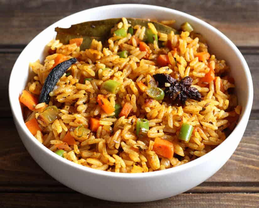 Rice Pulao or Pilaf or Pulav