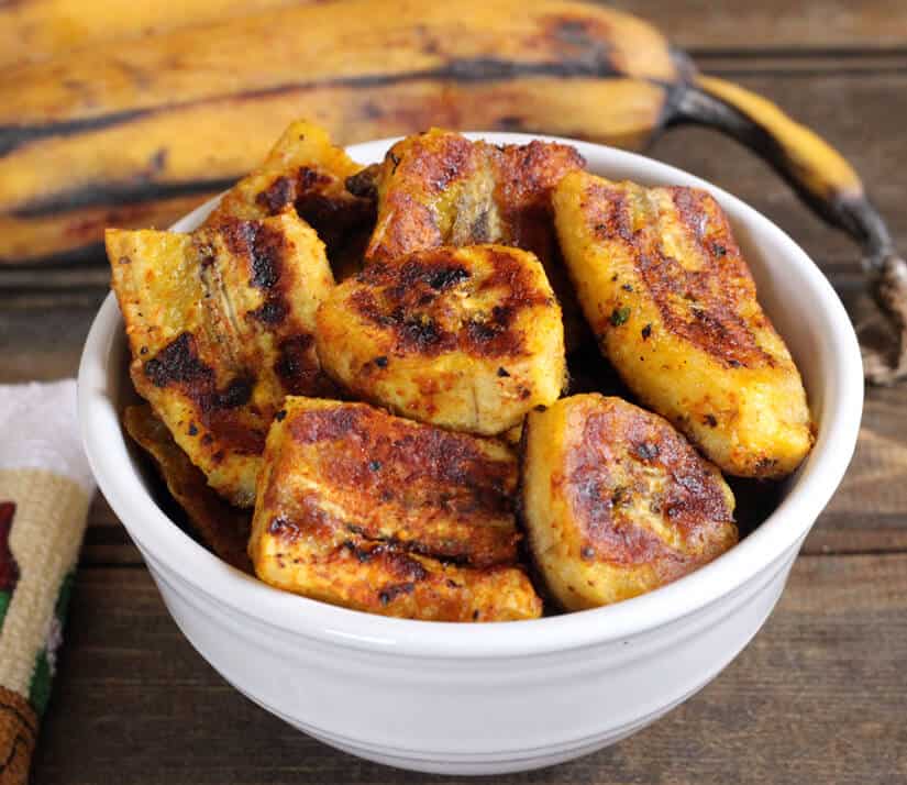 Pan Fried Sweet Plantains