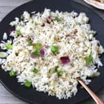 Simple Onion rice - One pot recipes | Easy lunch box and dinner recipe ideas.
