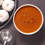 Simple garlic chutney recipe | Red chilli chutney | Indian chutney for breakfast, snacks, chaats.