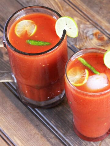 Flavored Tomato Juice