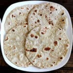 Best soft Indian chapati | Roti recipe with 5 different flours, serve for breakfast, lunch, dinner.