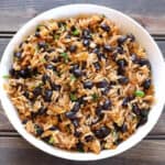 Black beans and rice recipe | Authentic Mexican Rice | Easy Spanish Rice with Beans.