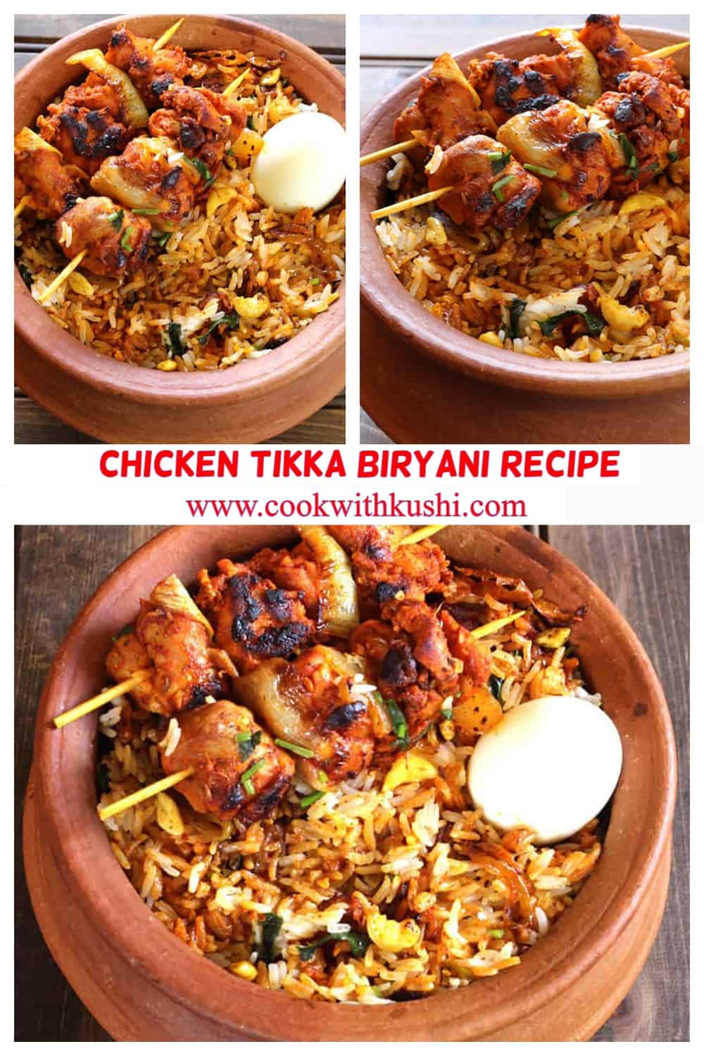 best homemade simple and easy chicken tikka biryani recipe for dinner 