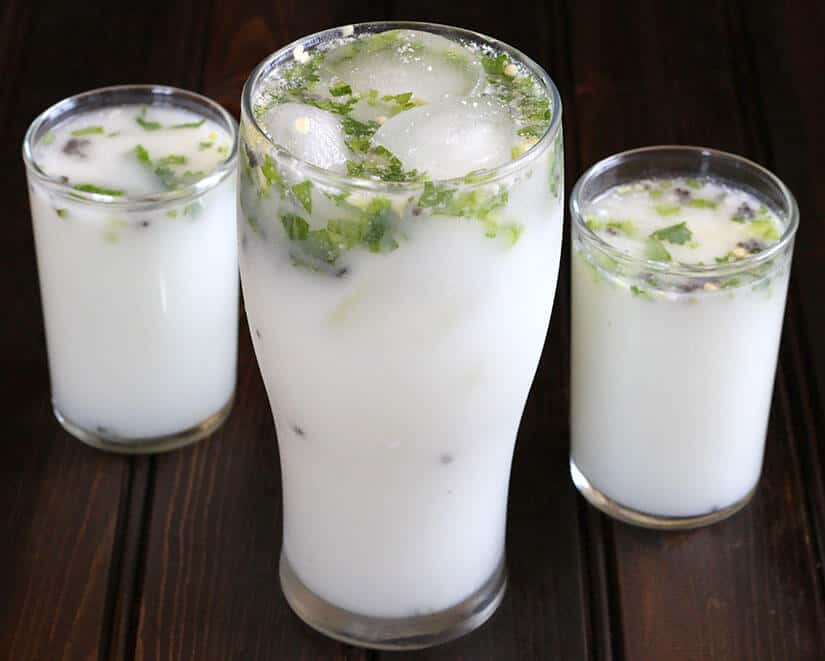 Tadka Chaas or Tempered Buttermilk 