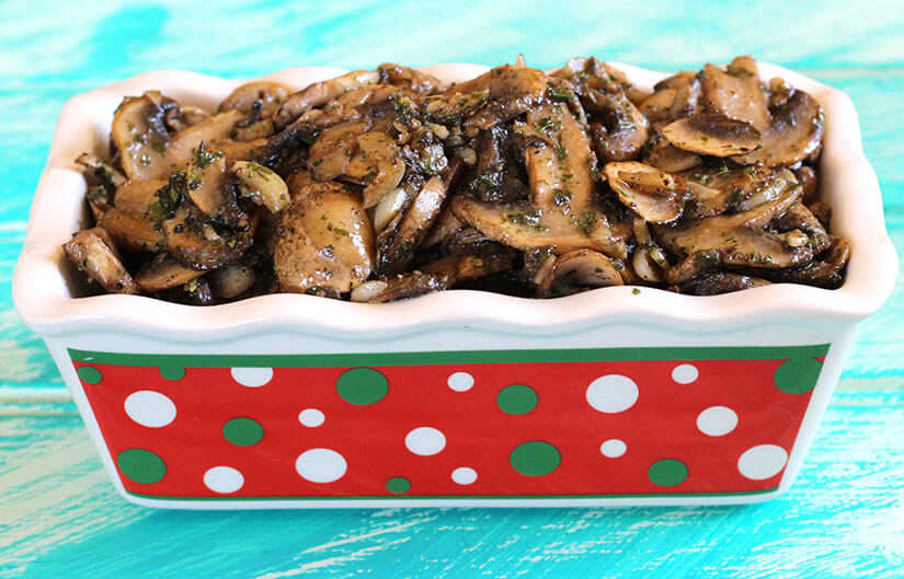 Mushroom In Garlic Butter Sauce