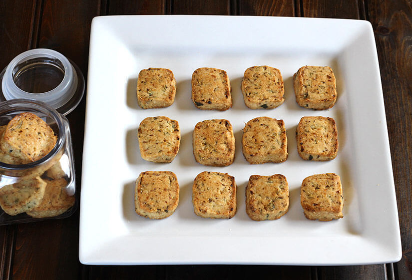 SPICY BUTTER BISCUITS / SAVORY COOKIES