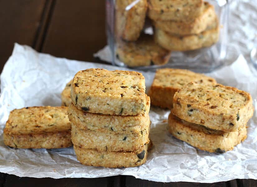 SPICY BUTTER BISCUITS / SAVORY COOKIES