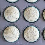 Chia Seeds Muffins | Easy plant-based eggless and vegan muffins for breakfast, snack, dessert.
