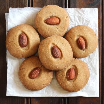 WHOLE WHEAT NANKHATAI | ATTA NANKHATAI | BUTTER COOKIES | INDIAN MITHAI SWEETS AND DESSERTS FOR FESTIVALS LIKE DIEALI, NAVRATRI AND HOLIDAYS
