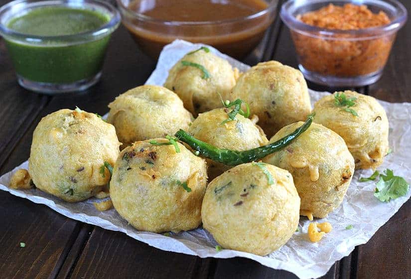 Batata Vada or Fried Potato Dumpling  or Aloo Bonda or Batate Ambado, Vada Pav, Indian street food, Evening snacks, Potato recipes, Potatoes recipe, finger food, Diwali snacks, Quick Indian recipes, leftover mashed potato recipes, russet potato recipes