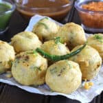 best batata vada, crispy aloo bonda, street style, mashed potato dumplings recipe
