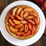 Vanilla cake with fruit on top | Fresh Plum Cake | Summer Fruit Cake.