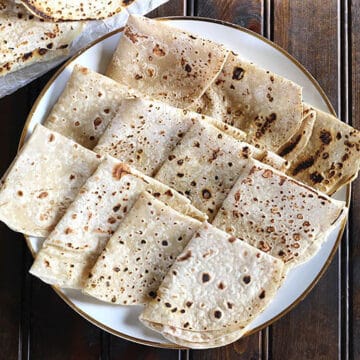 rumali roti recipe, roomali roti, easy and best Indian roti, vegan flatbread, manda, lamboo, dosti
