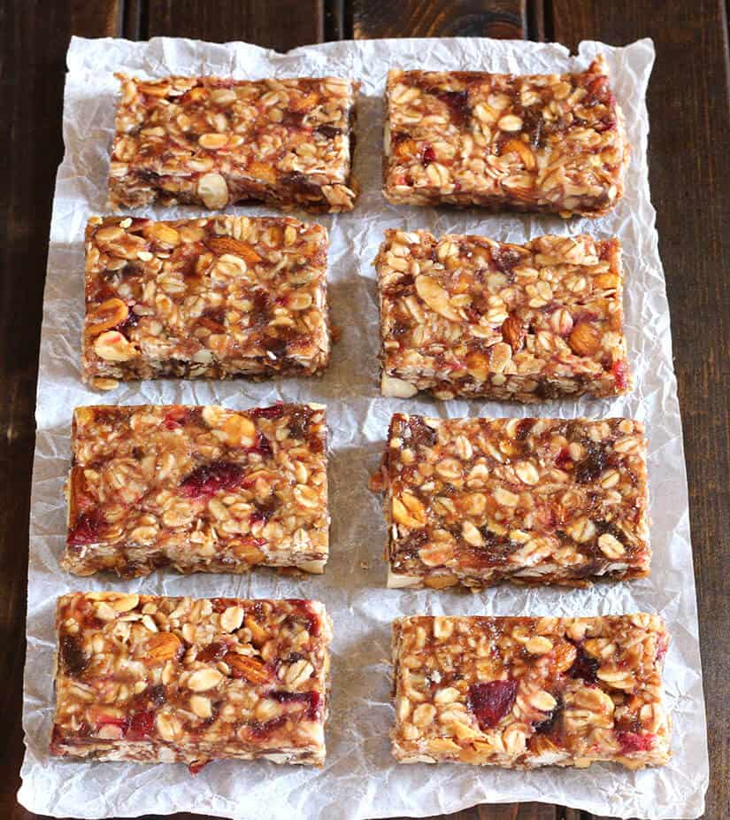 No Bake Granola Bars