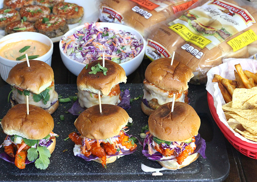 QUICK AND EASY GAME DAY SLIDERS
