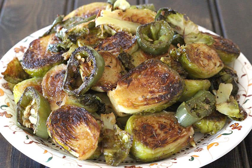 Roasted Brussels Sprouts/ Oven Roasted / brussel sprouts indian / brussel sprouts with bacon