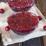 Best cranberry jam recipe | Christmas holiday cranberry orange jam (homemade).