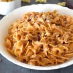 best easy cream cheese noodles recipe, Vegetarian cream cheese pasta with Philadelphia cream cheese