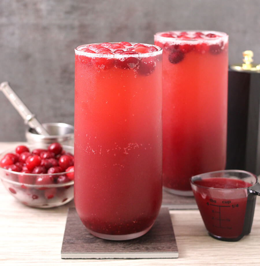 Cranberry Panak / Cranberry Beer / Cranberry Drink / Mocktail / Cocoktail / Sugar Syrup / Flavored Sugar Syrup / Panakam 