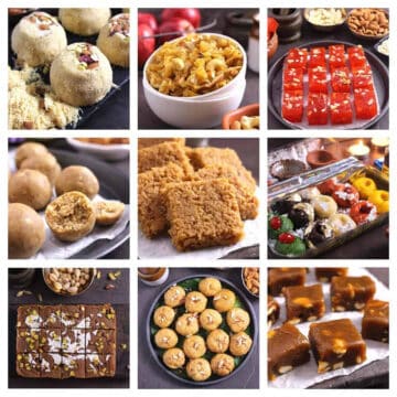 Best Diwali Sweets Recipes (Diwali Desserts, mithai, party food ideas), Special and traditional.