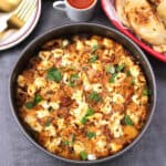 Best Potato Cauliflower Gratin recipe with Goat Cheese | Potato Cauliflower bake for dinner.