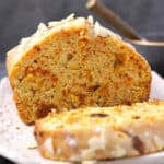 best gajar halwa cake | Indian eggless carrot cake Fusion dessert recipe for festivals and holidays.
