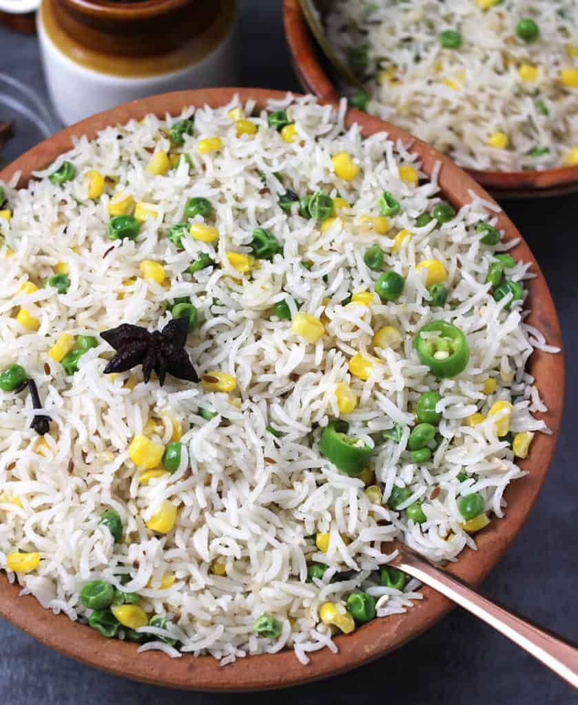 Best ghee rice recipe, jeera rice, Indian rice dishes, dinner ideas, vegetarian meal, brown butter recipes 