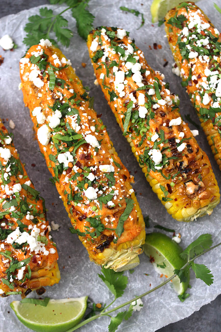 Mexican Corn on The Cob / Street Corn / Bhutta Recipes / Elote / Cinco De Mayo / Indian Street Food / Mexican Food / Gluten Free Recipes / Kids Friendly / Healthy Snacks / Best Snacks / Corn on the cob in oven / Corn on the cob in grill / Carnival food/ Holiday Recipes / Labor day recipes / barbecue Recipes 