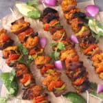 Chicken tikka recipe | grilled chciken skewers | tandoori chicken tikka kekbab.