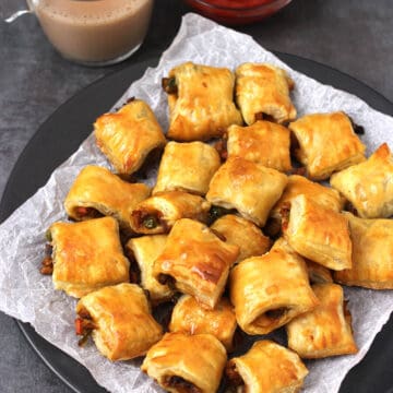 Best diwali, holiday party snack recipe with puff pastries