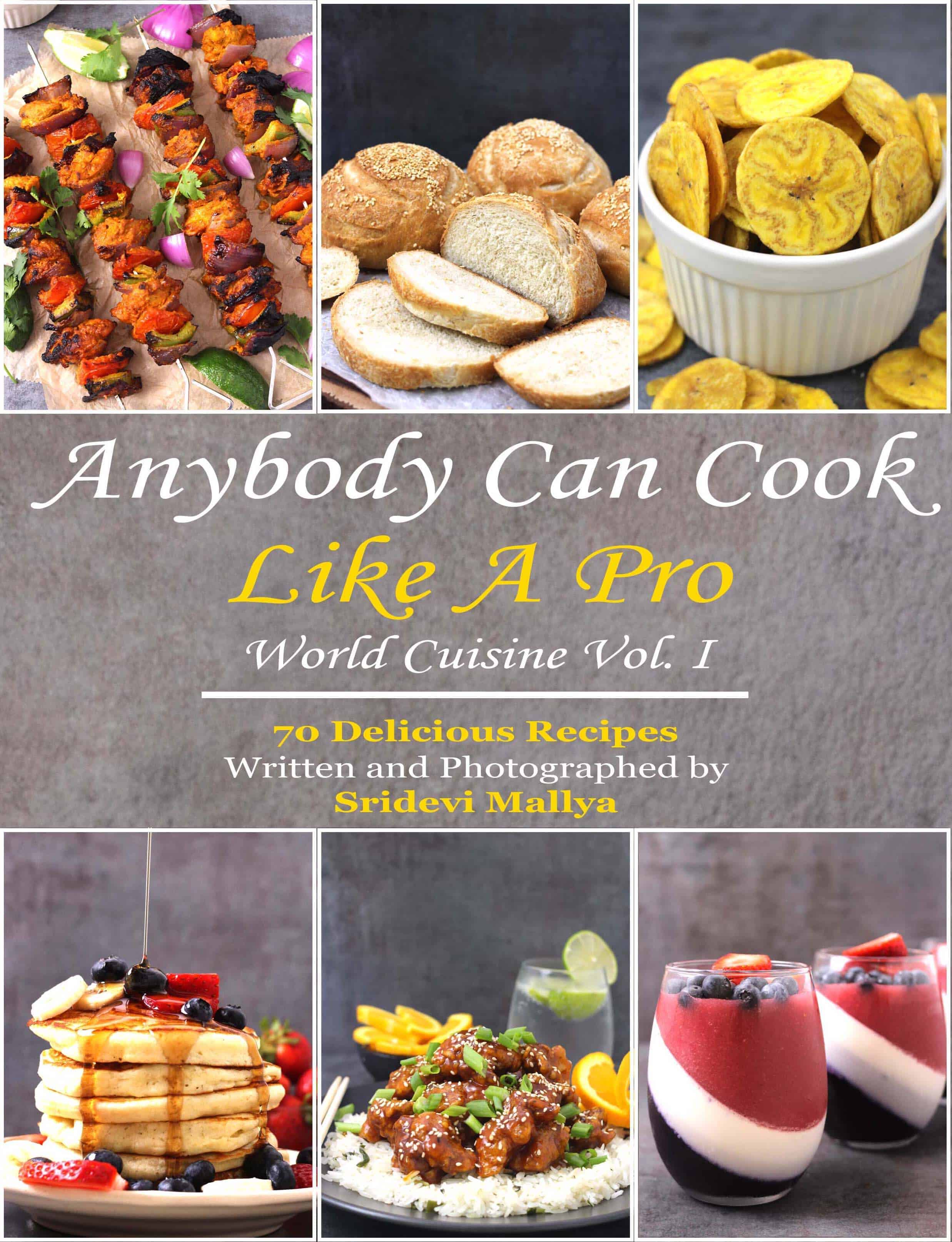 Anybody Can Cook Like A Pro / Cookbook / Indian Cookbook / AMerican Cookbook / Cookbook for beginners / Baking Cookbook / Cookbook Gift Ideas / Cookbook cover pages / cookbook for instant pot / cookbook 101 / cookbook recipes / Holiday Gift Ideas / Christmas Gift Ideas / Cookbook vegetarian/ Cookbook vegan 