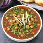 Chana masala recipe | Punjabi Chole Masala | Vegan Chickpea Curry for breakfast, lunch, dinner.