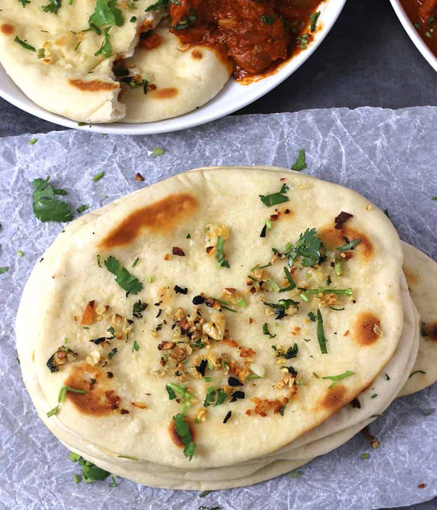 How to store naan bread, make ahead flatbread dough recipe, Paneer recipes Best Vegan Naan Bread Recipe