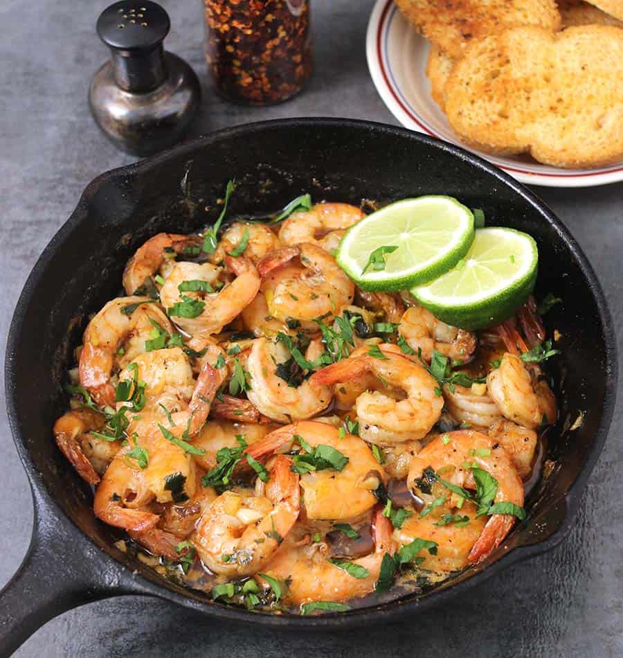 How to cook shrimp right? pasta and stir fry sauce, garlic butter shrimp