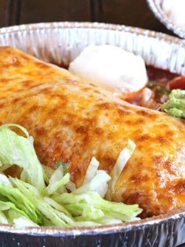 Enchilada Style Burritos - Dinner recipes