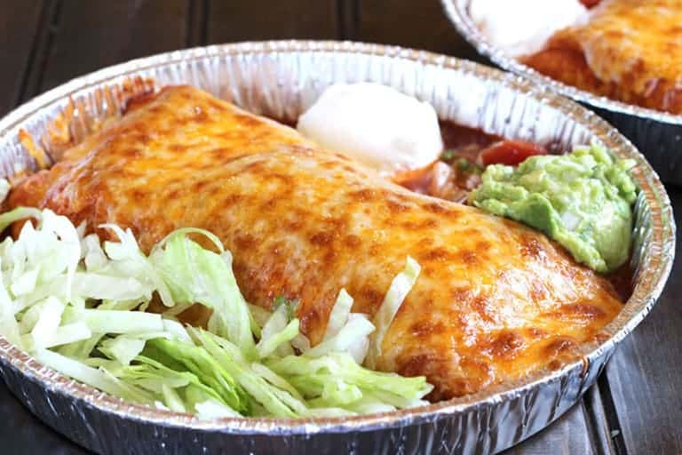 Enchilada Style Burritos - Dinner recipes