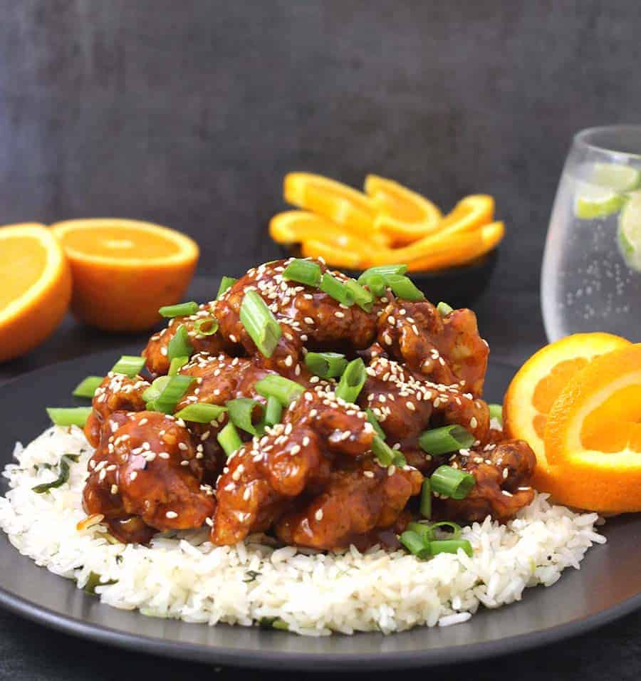 ORANGE CHICKEN  HOW TO MAKE ORANGE CHICKEN - Cook with Kushi