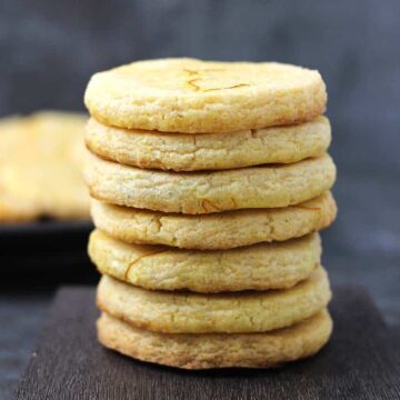 Tea Biscuits | How to make bakery style Osmania Biscuits or Moon Biscuits or Cardamom Cookies or saffron Flavored Biscuits