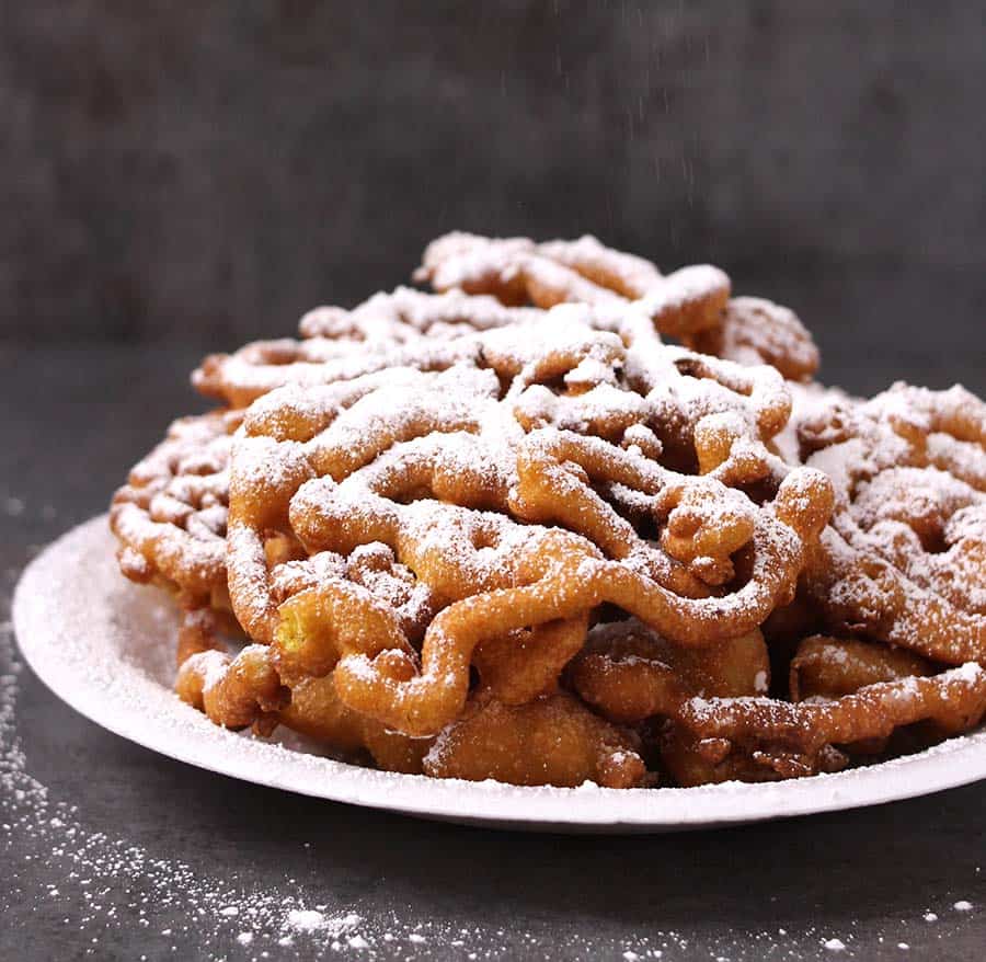 Funnel Cake - state fair and carnival food, country fair food, How to make ...