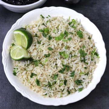 Best cilantro lime rice. authentic and easy Mexican rice better than chipotle rice.